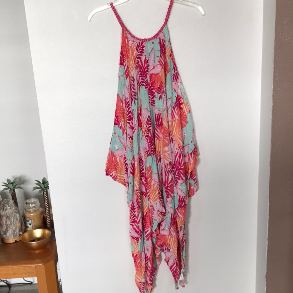 SWIMSUIT COVERUP DRESS MULTI COLORED BY CAT & JACK SIZE LARGE